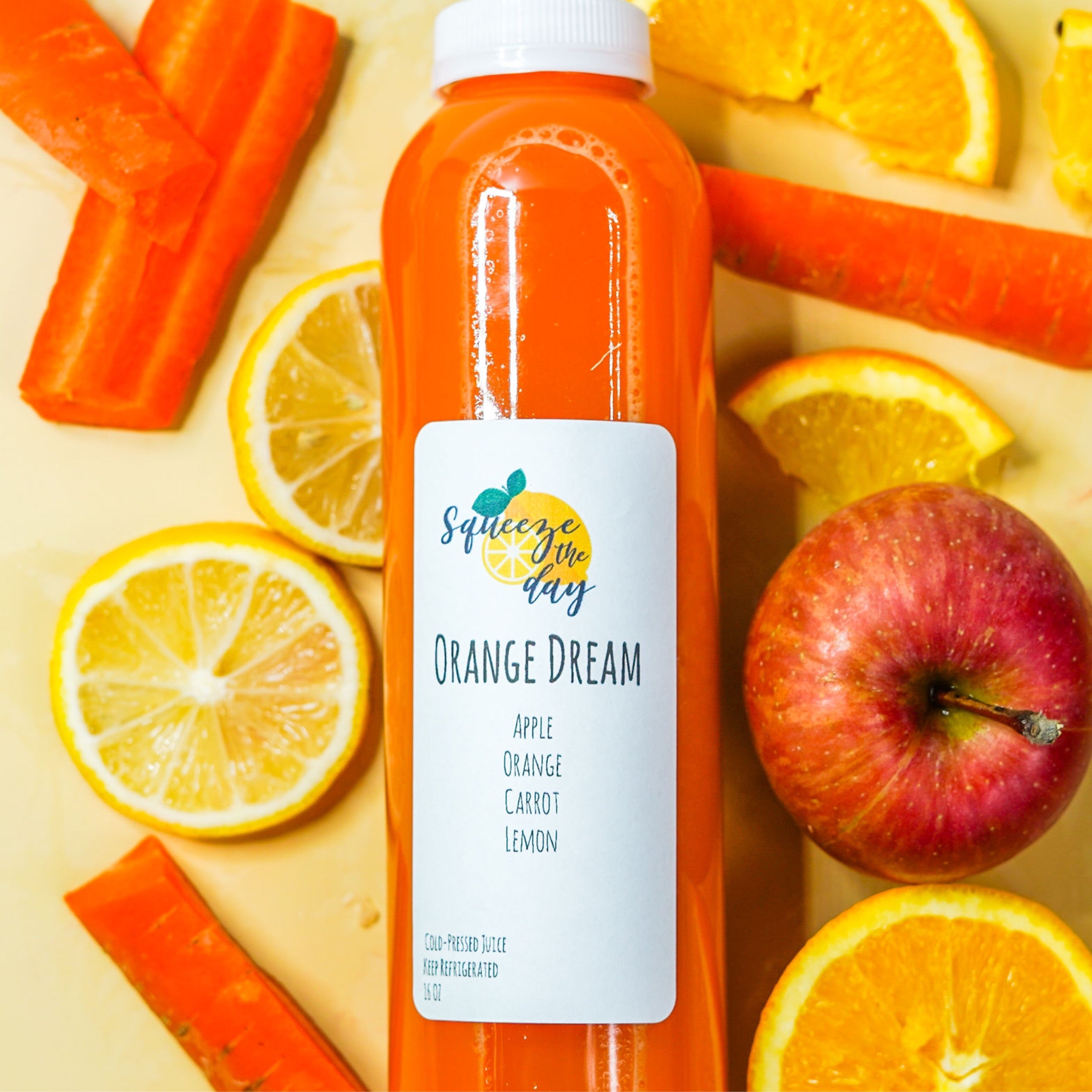 Orange Dream Juice | Squeeze The Day